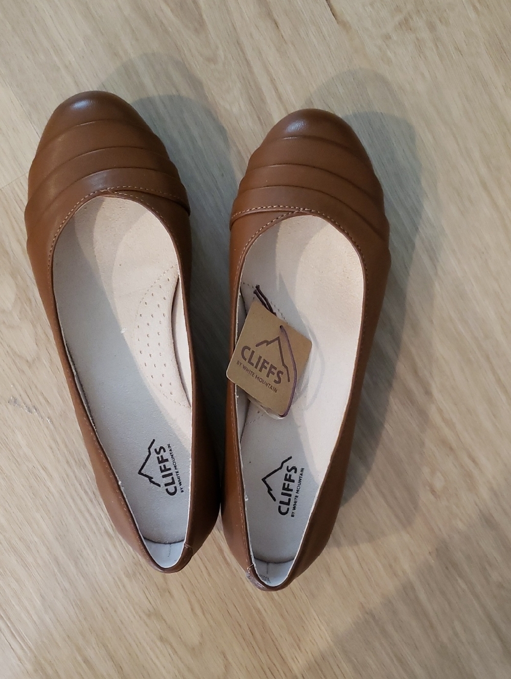 Cliffs by WHITE MOUNTAIN Brown / Tan Color Flat Shoes
